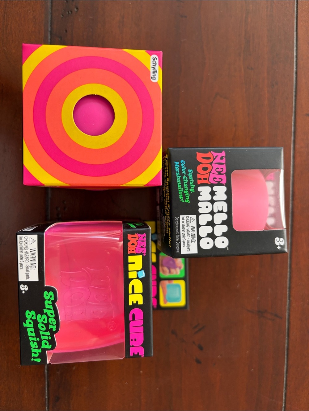 NeeDoh Pink Squishy Stress Toy Bundle- Soft Sensory Play